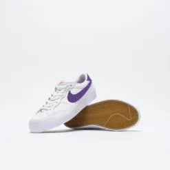 Nike SB - Zoom Pogo Plus ISO (White/Court Purple) -Mode Vêtement Magasin Nike SB Zoom Pogo Plus ISO White Court Purple 3