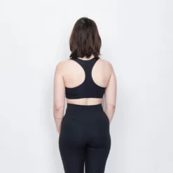 Brassière Nike - Wmns Medium (Black/White) -Mode Vêtement Magasin Nike Wmns Medium Support Bra Black White 3