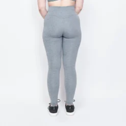 Nike - Women's Mid Rise Leggings (Iron Grey/White) -Mode Vêtement Magasin Nike Women s Mid Rise Leggings Iron Grey White 3