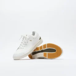 On - The Roger Center Court Men (White/Olive) -Mode Vêtement Magasin On The Roger Centre Court Men White Olive 3