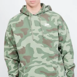 Mode Vêtement Magasin -Mode Vêtement Magasin Patta Basic Summer Washed Hooded Sweater Camo AOP 2