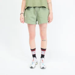 Patta - Woman Basic Jogging Shorts (Olivine)