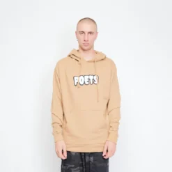 Poets - Chenelle Flock Hooded Sweatshirt (Tan)