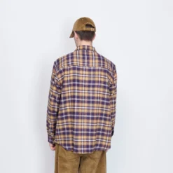 Polar Skate Co - Flannel Shirt (Plum) -Mode Vêtement Magasin Polar Skate Co Flannel Shirt Plum 3