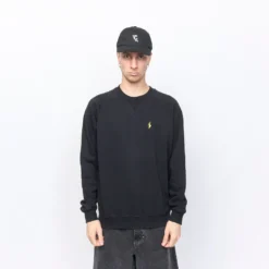 Polar Skate Co - No Comply Default Crewneck (Black)