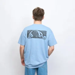 Polar Skate CO - Yoga Trippin 'Tee (Oxford Blue) -Mode Vêtement Magasin Polar Skate Co Yoga Trippin Tee Oxford Blue 3