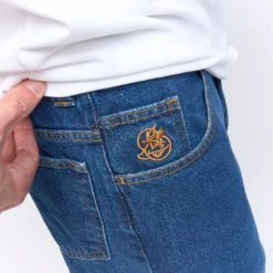 Polar Skate Co -'93! Denim (Dark Blue) -Mode Vêtement Magasin Polar Skate Co 93 Denim Dark Blue 5