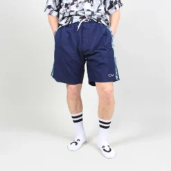 Polar Skate Co Square Stripe City Swim Navy Shorts