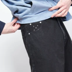 Pop Trading Company - Drs Pant (Black Denim) -Mode Vêtement Magasin Pop Trading Company Drs Pant Black Denim 5