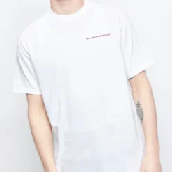 Pop Trading Company - Logo T-shirt (White/Raspberry) -Mode Vêtement Magasin Pop Trading Company Logo T shirt White Raspberry 2