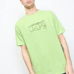 Pop Trading Company - Right Yeah T -shirt (Jade Lime) -Mode Vêtement Magasin Pop Trading Company Right Yeah T Shirt Jade Lime 2