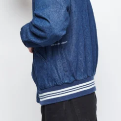 Pop Trading Company - Varsity Jacket (Denim) -Mode Vêtement Magasin Pop Trading Company Varsity Jacket Denim 2