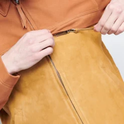 Pop Trading Company - Suede Jacket (Brown) -Mode Vêtement Magasin Pop TradingCompany Suede Jacket Brown 4