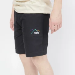 Rave Skateboards - Ripstop Short (Black) -Mode Vêtement Magasin Rave Skateboards Ripstop Short Black 3