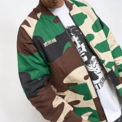 Real Bad Man - Anti Quilted Bomber (Camo) -Mode Vêtement Magasin Real Bad Man Anti Quilted Bomber Camo 2