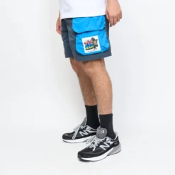 Real Bad Man - Carryall Hiker Short (Blue) -Mode Vêtement Magasin Real Bad Man Carryall Hiker Short Blue 3
