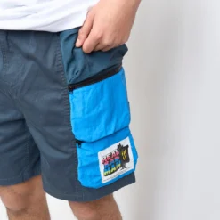 Real Bad Man - Carryall Hiker Short (Blue) -Mode Vêtement Magasin Real Bad Man Carryall Hiker Short Blue 6