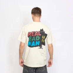 Real Bad Man - RBM Logo Tee Vol. 12 (Muted Yellow) -Mode Vêtement Magasin Real Bad Man RBM Logo Tee VOL. 12 Muted Yellow 3