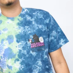 Real Bad Man - RBM Records SS Tee (Blue Coral) -Mode Vêtement Magasin Real Bad Man RBM Records SS Tee Blue Coral 2