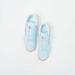 Reebok - F / S Freestyle Low (Glass Blue / Reebok Rubber Gum -06) -Mode Vêtement Magasin Reebok F S Freestyle Low Glass Blue Reebok Rubber Gum 06 8