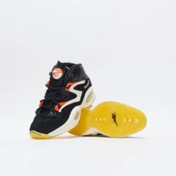 Reebok - Question Pump (Core Black/Classic White/Chalk) -Mode Vêtement Magasin Reebok Question Pump Core Black Classic White Chalk 3