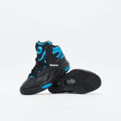 Reebok - Shaq Attaq OG (Black/Azur) HR0499 -Mode Vêtement Magasin Reebok Shaq Attaq OG Black Azur HR0499 3