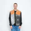 SL Supply - Liner Bandana Reversible Jacket (Orange/White/Black)