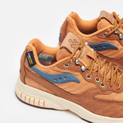 Saucony - 3D Grid Hurricane "Gobi Desert" (Brown/Rust) -Mode Vêtement Magasin Saucony 3D Grid Hurricane Gobi desert Brown Rust 8
