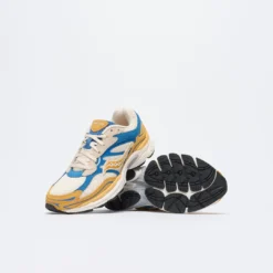 Saucony - Progrid Omni 9 (Cream/Yellow) -Mode Vêtement Magasin Saucony Progrid Omni 9 Cream Yellow 3