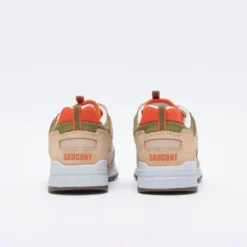 Saucony - Shadow 5000 Outdoor (Khaki/Orange) -Mode Vêtement Magasin Saucony Shadow 5000 Outdoor Khaki Orange 4