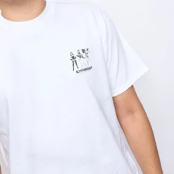 Sci-fi Fantasy-Macho Girls T-shirt (White) -Mode Vêtement Magasin Sci FI Fantasy Macho Girls T Shirt White 2