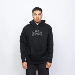 Sci -Fi Fantasy - Studded Biker Hood (Black)