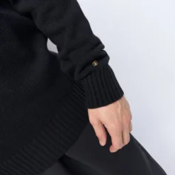 Seven Gauge - Crewneck Sweater (Nero) -Mode Vêtement Magasin Seven Gauge Crewneck Sweater Nero 2