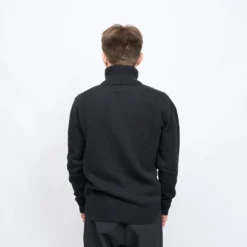 Seven Gauge - Turtle Neck Sweater (Nero) -Mode Vêtement Magasin Seven Gauge Turtle neck Sweater Nero 3