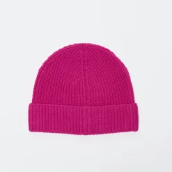 Seven Gauge - Wool Beanie (Fuscia)