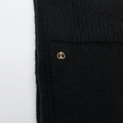 Seven Gauge - Wool Scarf (Nero) -Mode Vêtement Magasin Seven Gauge Wool Scarf Nero 2