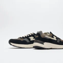 Stepney Workers Club - Amiel S -Strike Suede Mix (Black/Gray) -Mode Vêtement Magasin Stepney Workers Club Amiel S Strike Suede Mix Black Grey 5