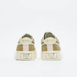 Stepney Workers Club - Many S -Strike Suede (Moss/Ecru) -Mode Vêtement Magasin Stepney Workers Club Dellow S Strike Suede Moss Ecru 3