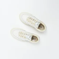 Stepney Workers Club - Pearl S-Strike Leather (White/Putty) -Mode Vêtement Magasin Stepney Workers Club Pearl S Strike Leather White Putty 7