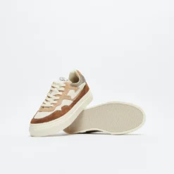 Stepney Workers Club - Pearl S-Strike Suede Mix (Bark) -Mode Vêtement Magasin Stepney Workers Club Pearl S Strike Suede Mix Bark 3