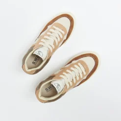 Stepney Workers Club - Pearl S-Strike Suede Mix (Bark) -Mode Vêtement Magasin Stepney Workers Club Pearl S Strike Suede Mix Bark 7