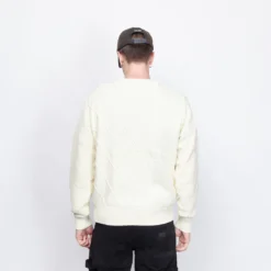 Stussy Stüssy - Patchwork Sweater (Natural) -Mode Vêtement Magasin Stussy Patchwork Sweater Natural 3