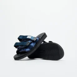 Suicoke - Moto CAB PT02 (Navy Paisley) -Mode Vêtement Magasin Suicoke MOTO Cab PT02 Navy Paisley 3