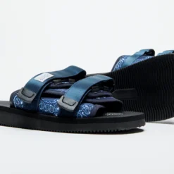 Suicoke - Moto CAB PT02 (Navy Paisley) -Mode Vêtement Magasin Suicoke MOTO Cab PT02 Navy Paisley 5