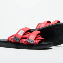 Suicoke - Moto CAB PT02 (Red Paisley) -Mode Vêtement Magasin Suicoke MOTO Cab PT02 Red Paisley 5