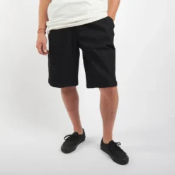 Televisi Star Black Denim Short 5 Televisi Star Black Denim Short -Mode Vêtement Magasin Televisi Star Black Denim Short 3