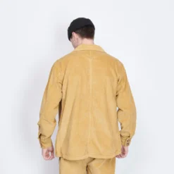 The Quiet Life - Carlos Cord Jacket (Tan) -Mode Vêtement Magasin The Quiet Life Carlos Cord Jacket Tan 4