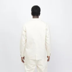 The Quiet Life Carlos Painter Work Jacket (White) -Mode Vêtement Magasin The Quiet Life Carlos Painter Work Jacket White 3
