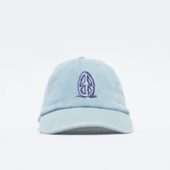 The Quiet Life - Now And Never Peace Dad Hat (Light Denim)