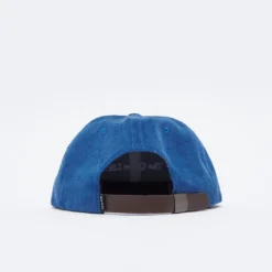 The Quiet Life - Serif Cord Polo Hat "Made In USA" (Blue) -Mode Vêtement Magasin The Quiet Life Serif Cord Polo Hat Made in USA blue 3